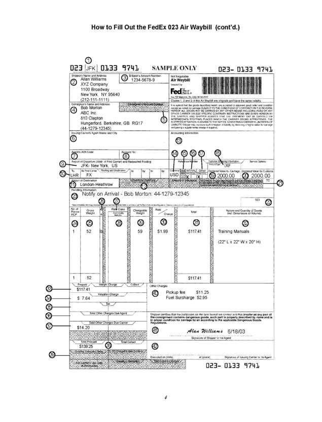 Fax page