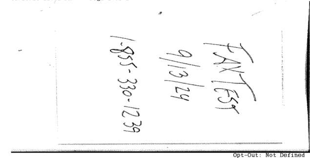 Fax page