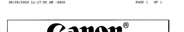 Fax page