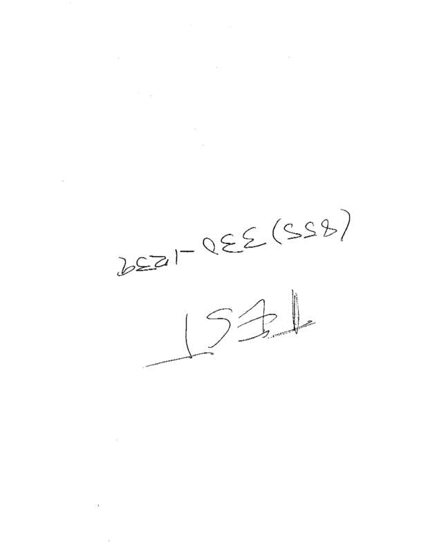 Fax page