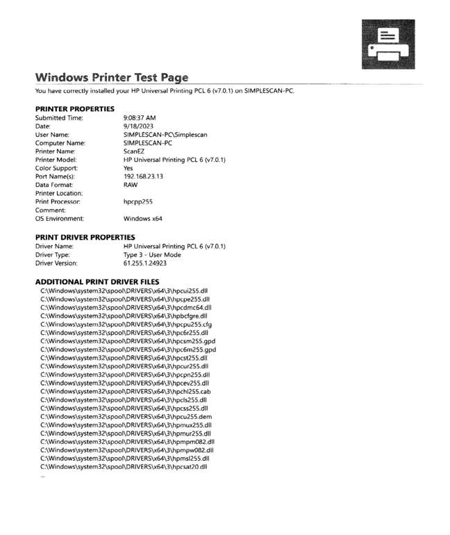 fax page