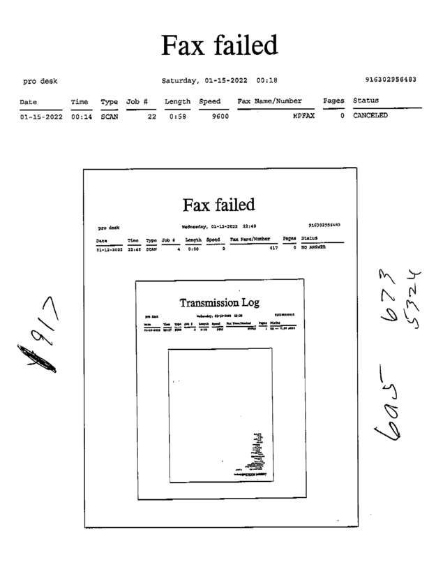 fax page