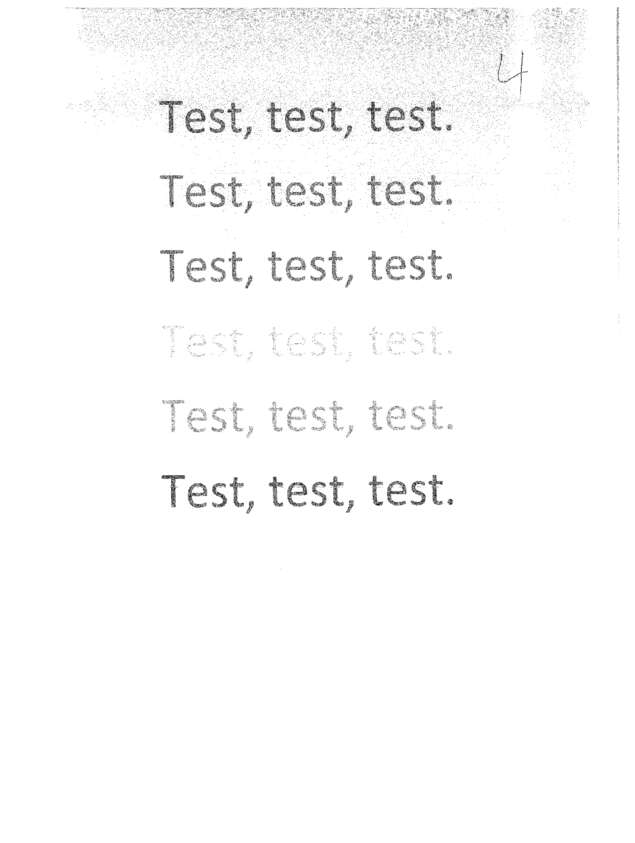 Fax page