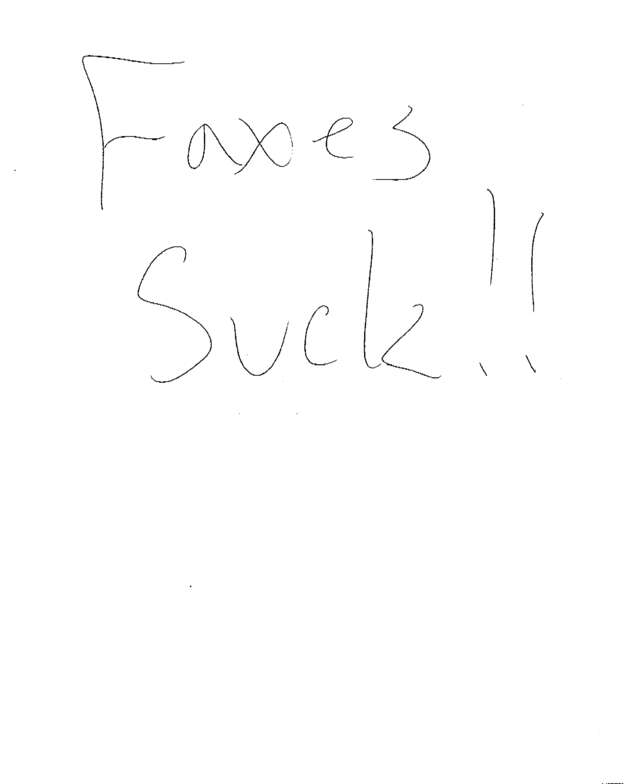 Fax page