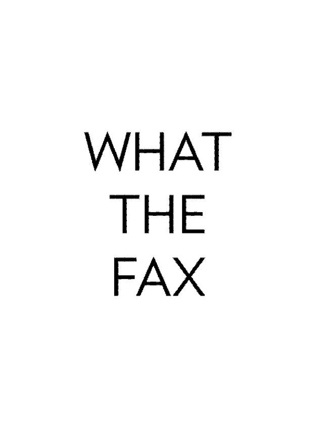 fax page