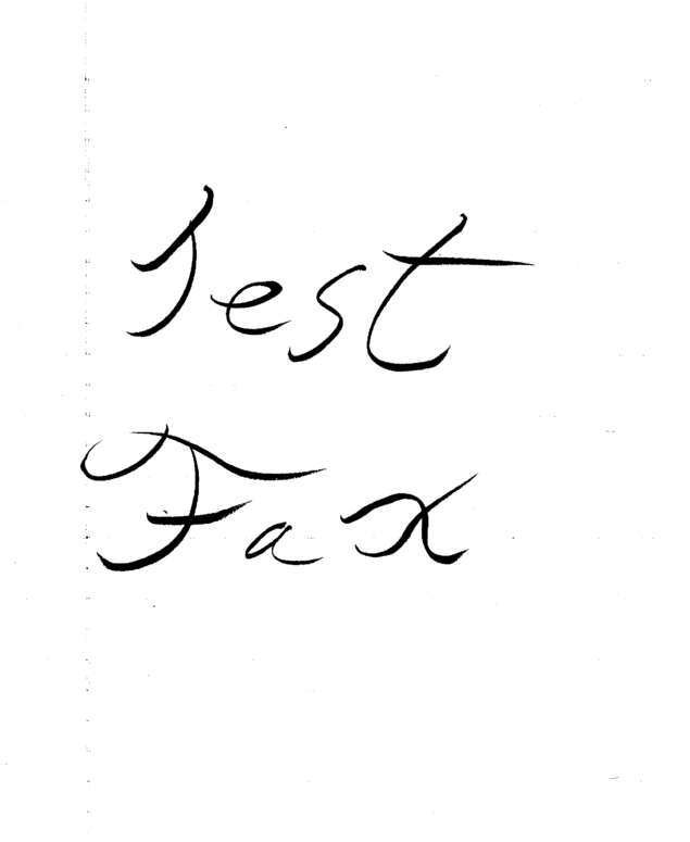 fax page