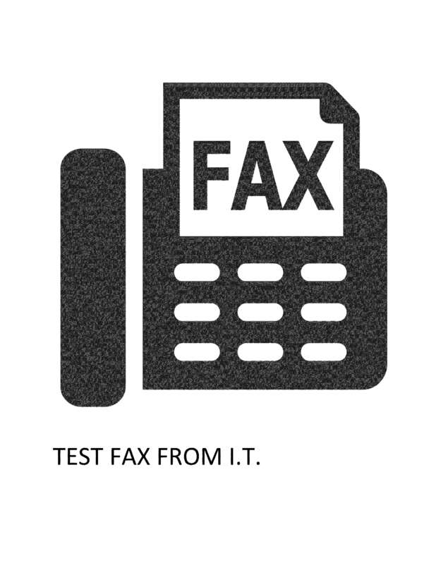 fax page