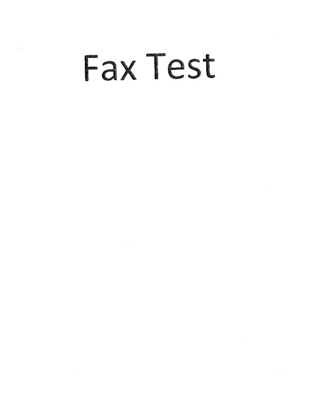 fax page