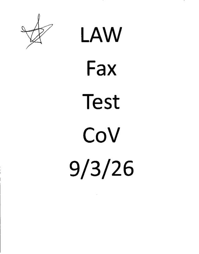 fax page