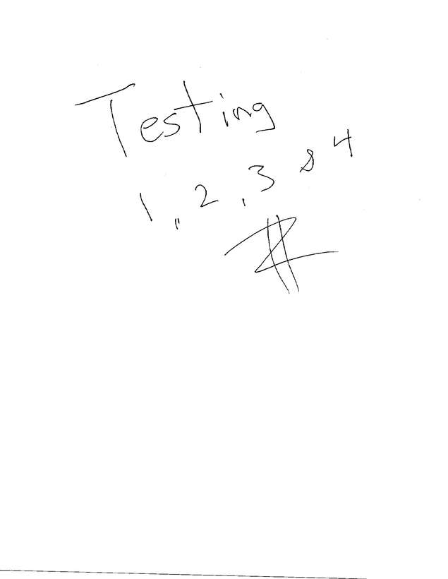 Fax page