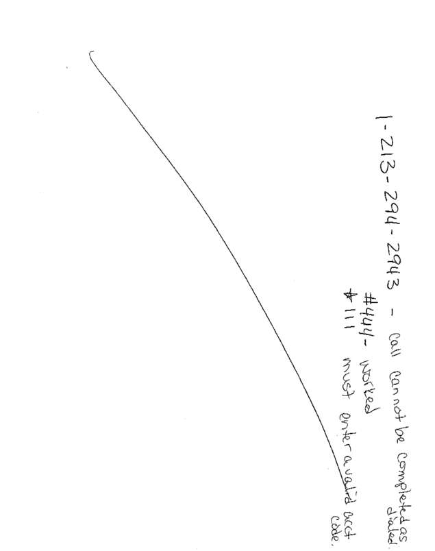 Fax page