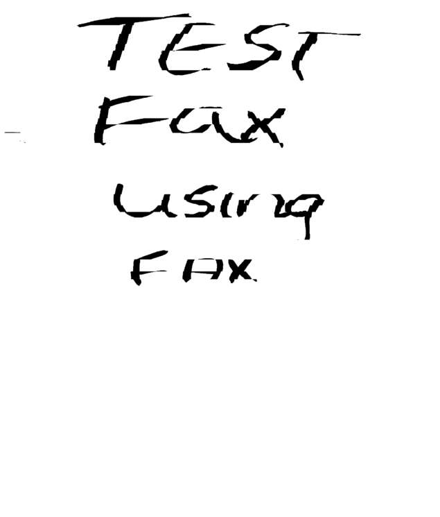 fax page