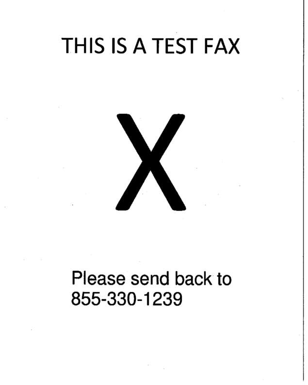 fax page
