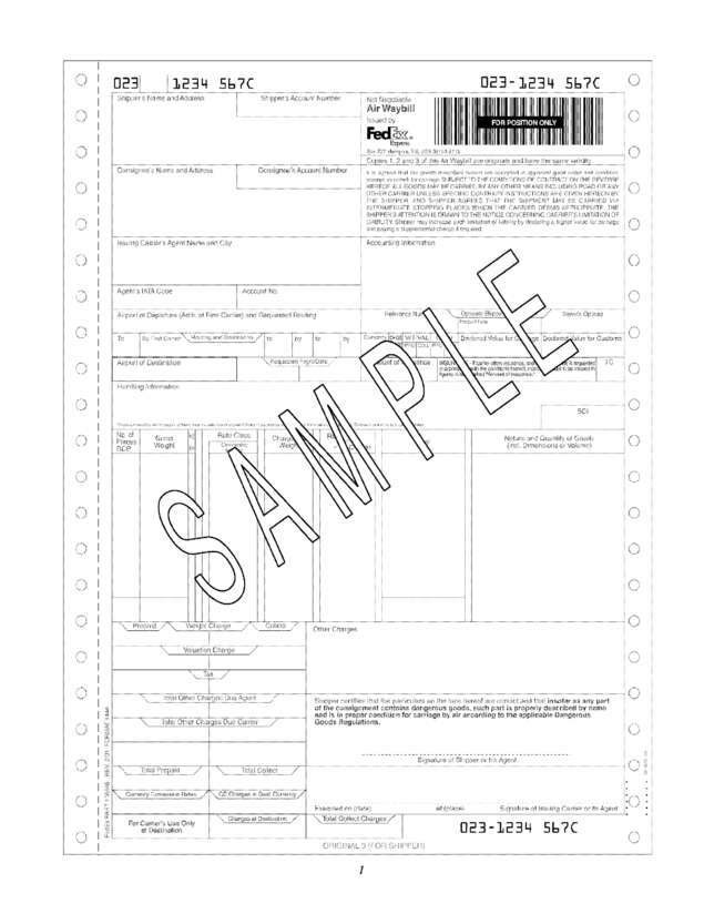 Fax page
