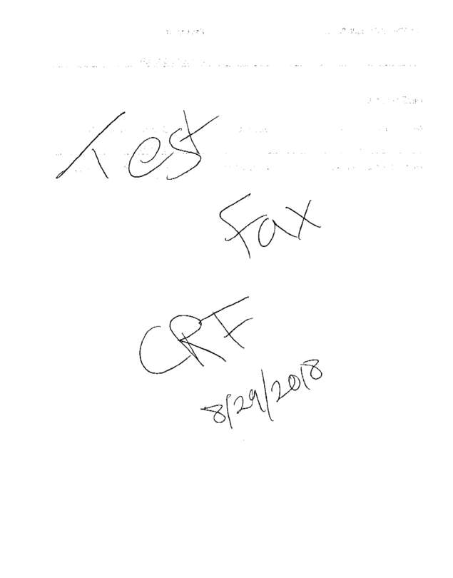 Fax page