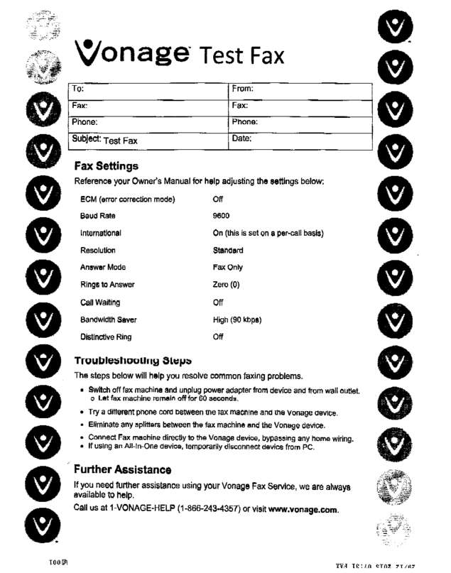 fax page