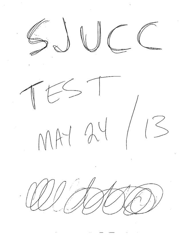 Fax page