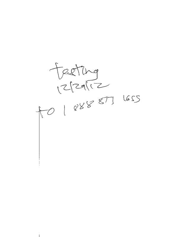 Fax page