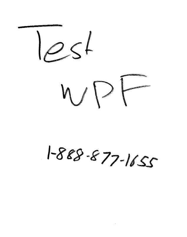 Fax page