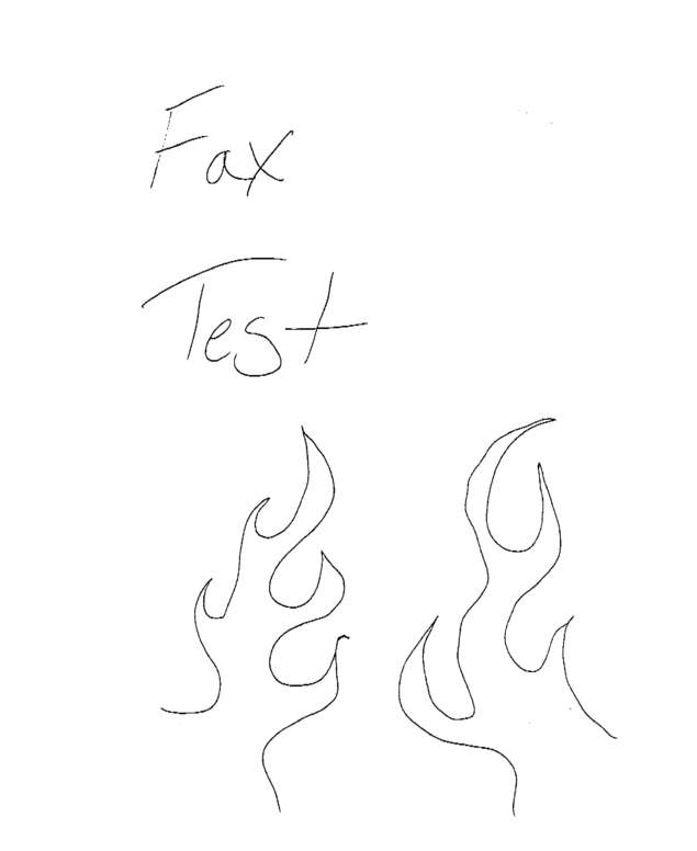 Fax page