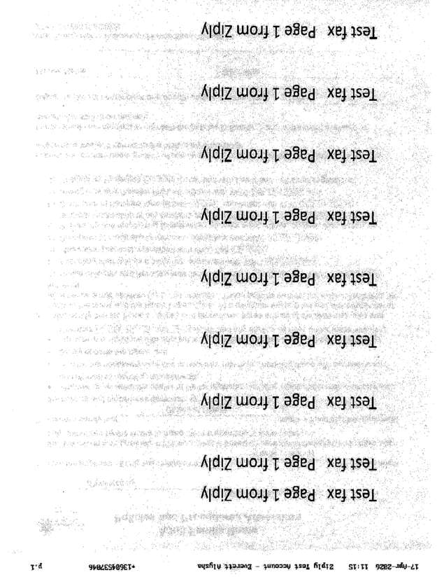 fax page