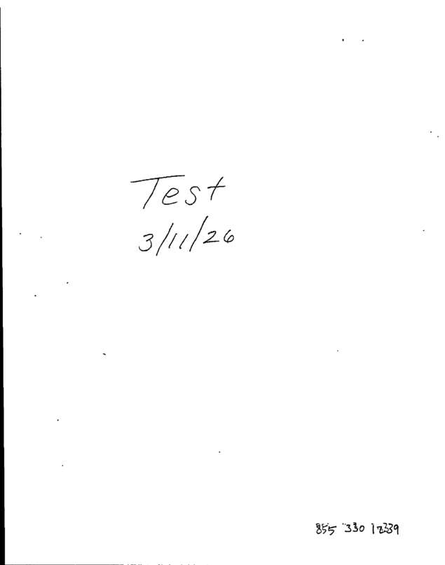 Fax page