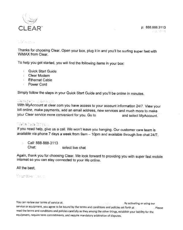 Fax page