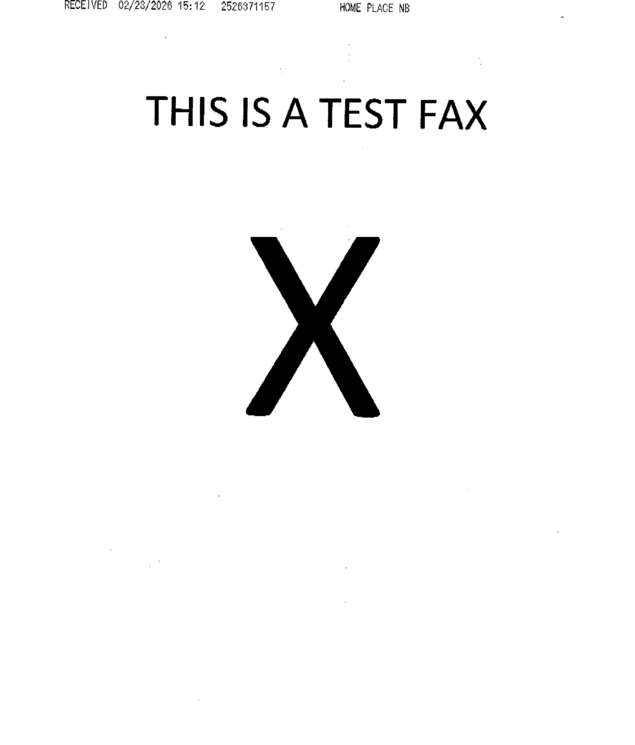 fax page