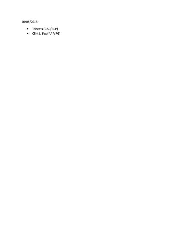 Fax page