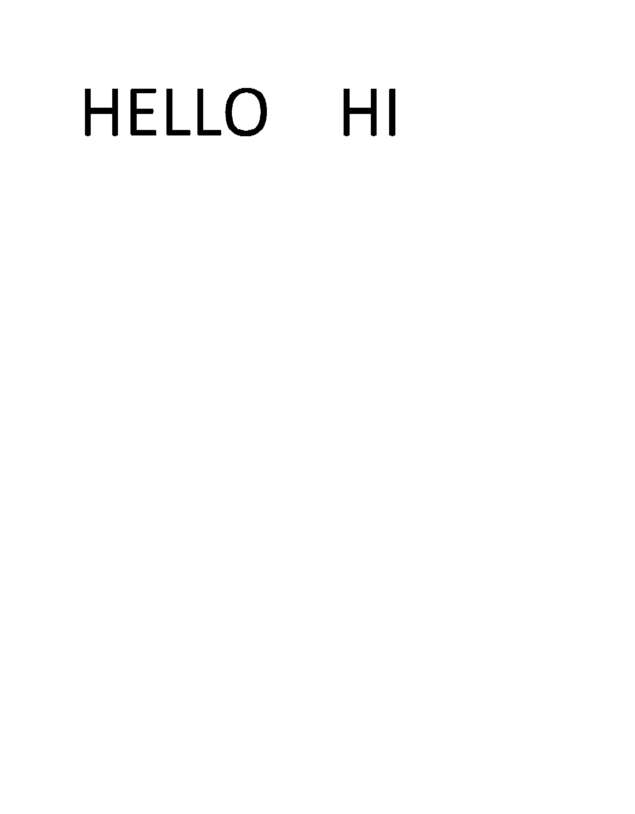 Fax page