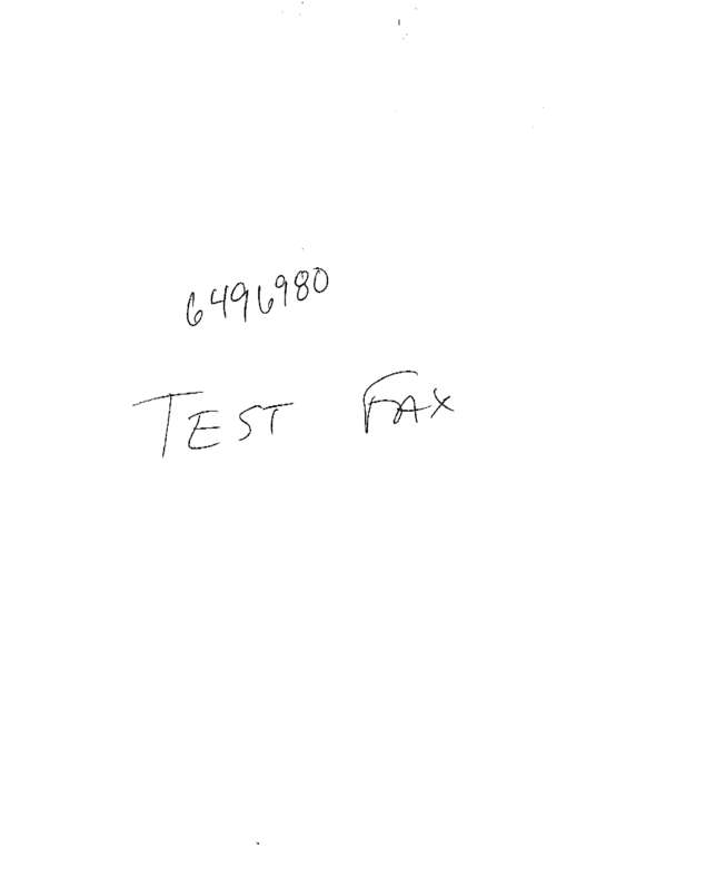 fax page