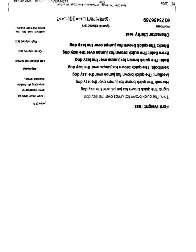 fax page