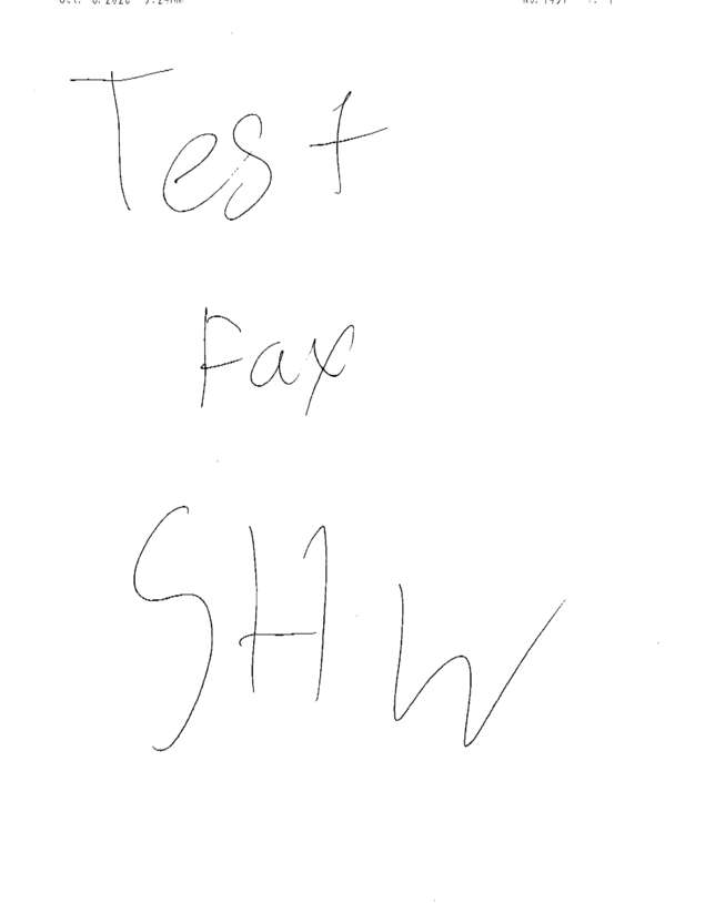fax page