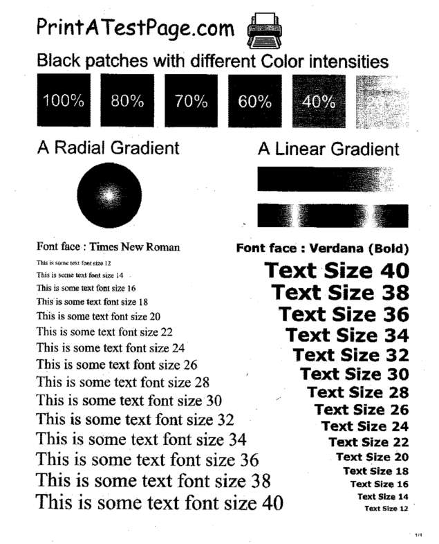 Fax page