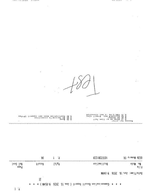 fax page