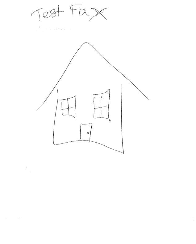Fax page