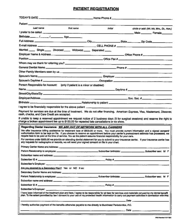 Fax page