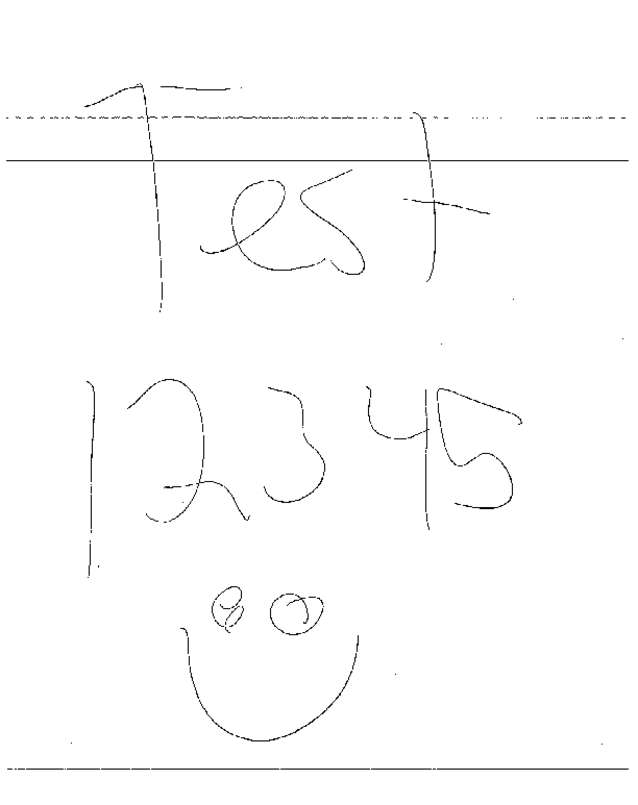 Fax page