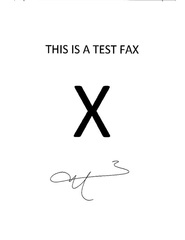 fax page