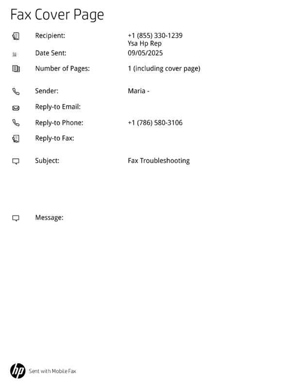 fax page
