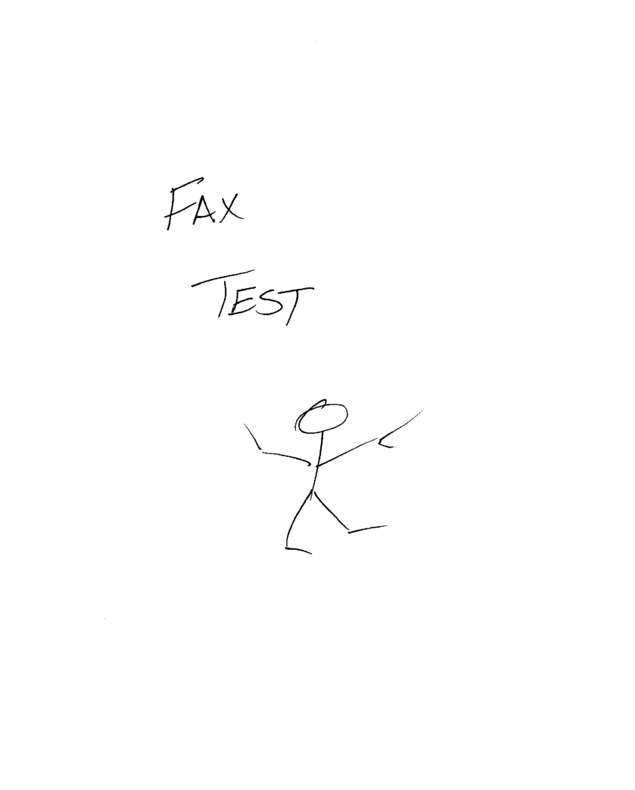 Fax page