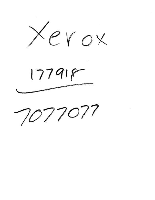 Fax page