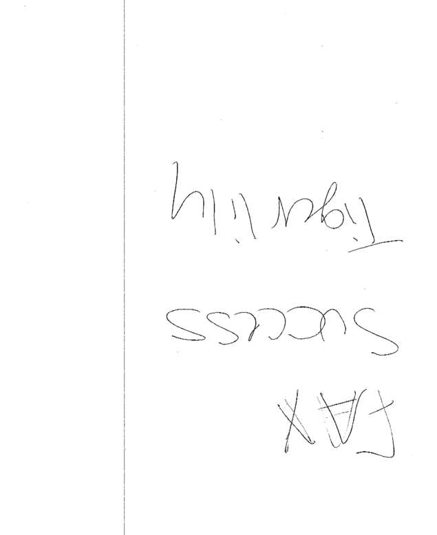 Fax page