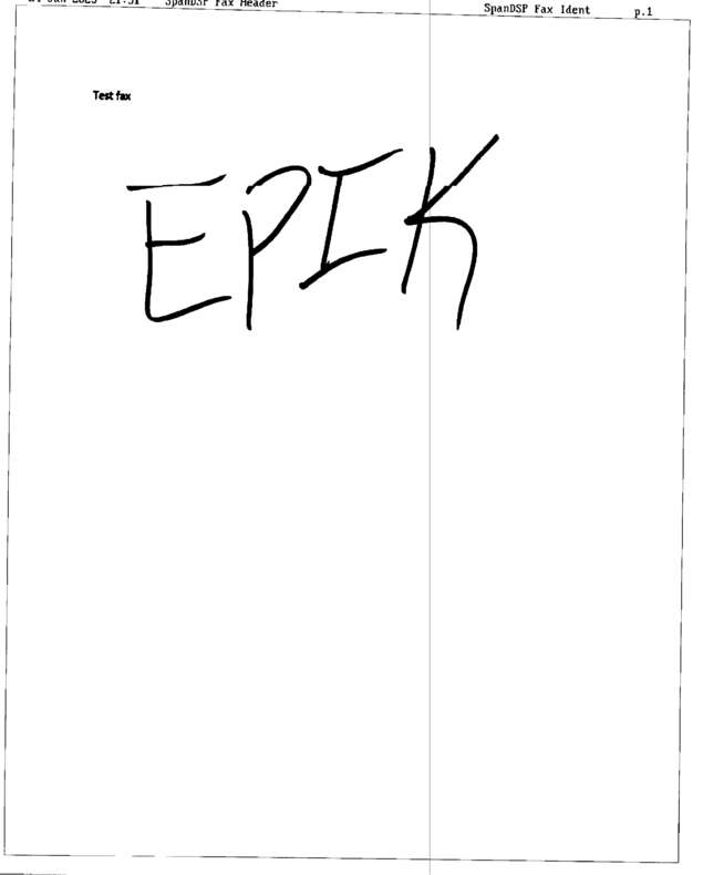 fax page