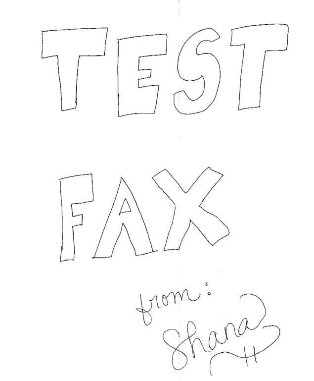 fax page