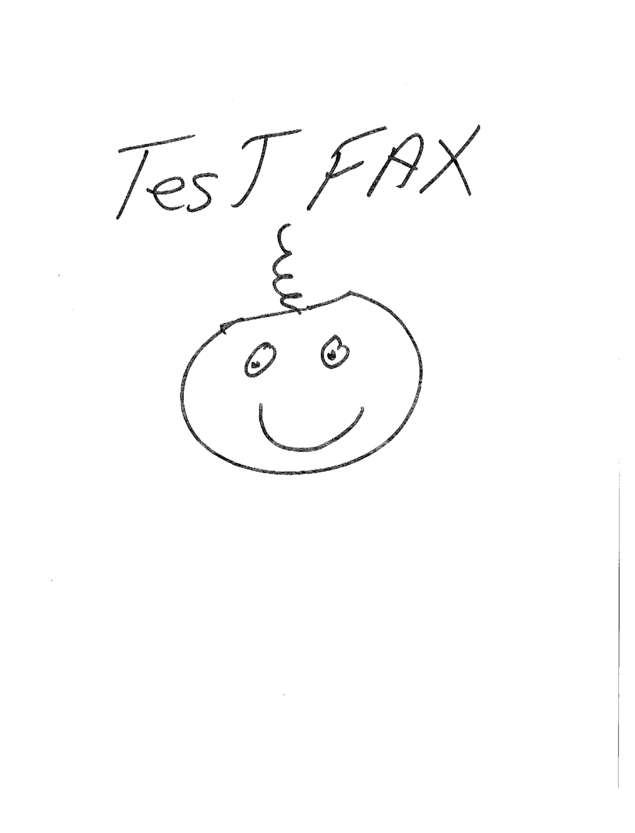Fax page