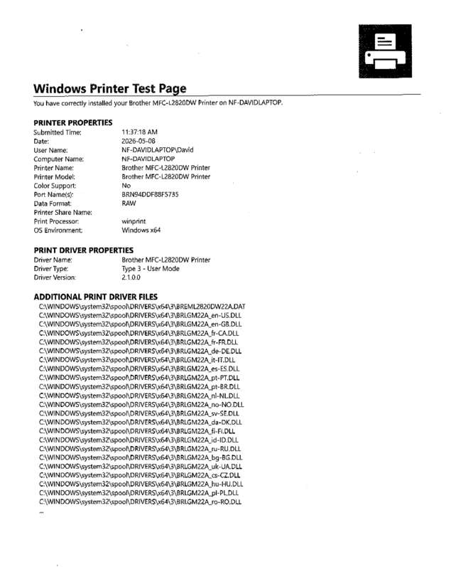 fax page
