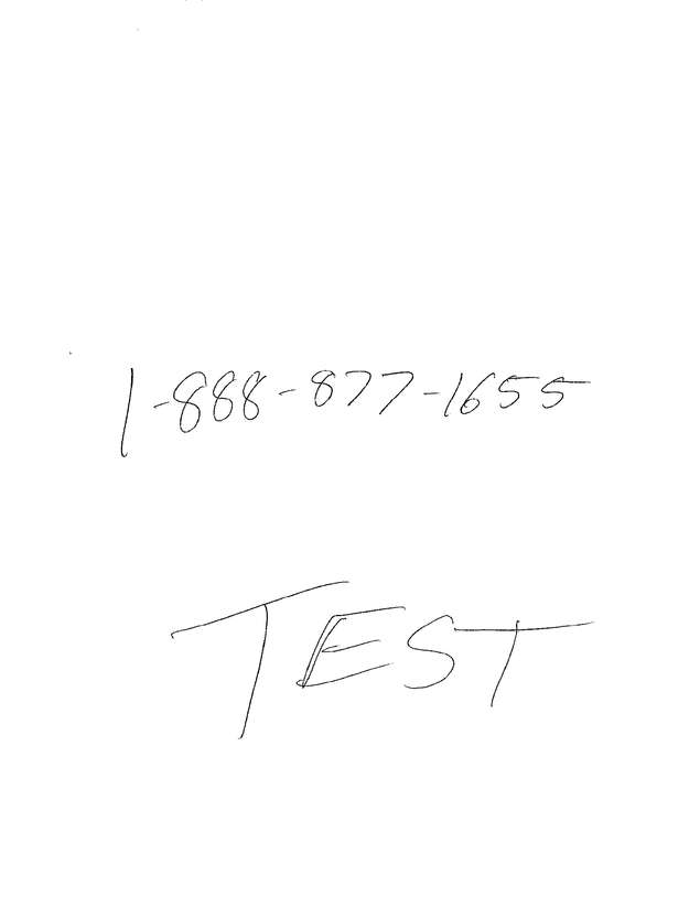 Fax page