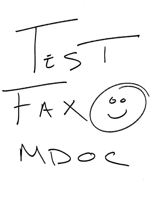 fax page