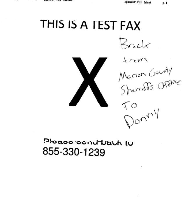 fax page